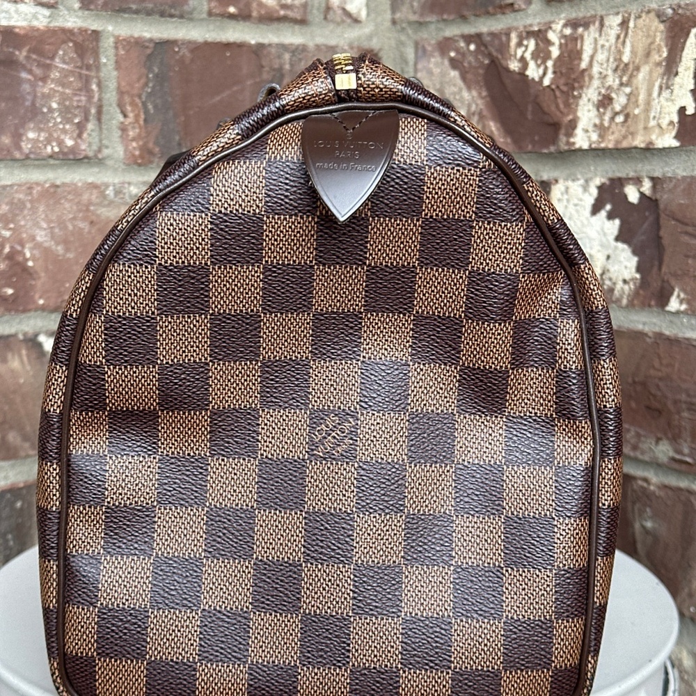 SOLD Louis Vuitton Speedy 30 Damier Ebene - Picture 6 of 9